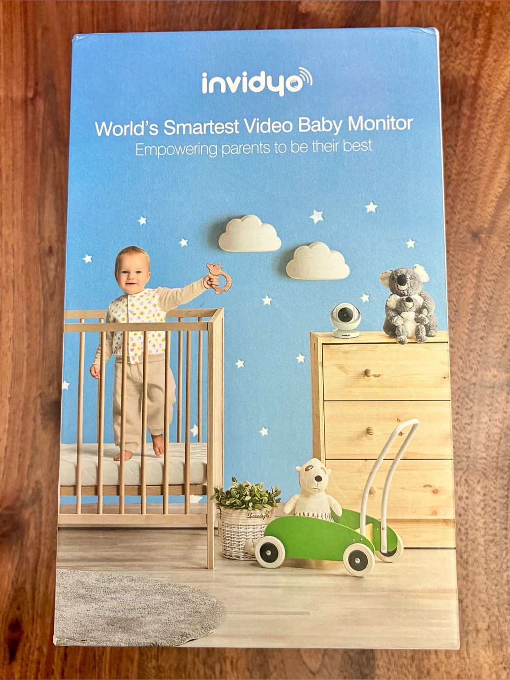 Invidyo SMART monitor video audio two-way communication baby cry detection sleep